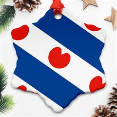 Frisian Flag Ornament (snowflake)