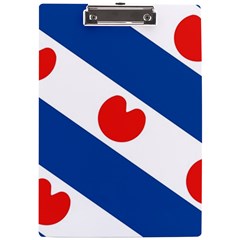 Frisian Flag A4 Acrylic Clipboard by tony4urban