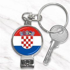 Croatia Nail Clippers Key Chain