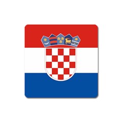 Croatia Square Magnet