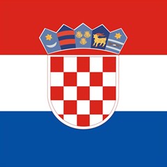 Croatia Play Mat (square)