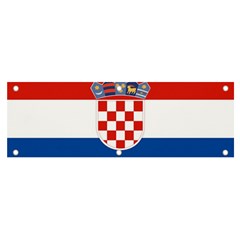 Croatia Banner And Sign 6  X 2  by tony4urban