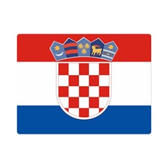 Croatia One Side Premium Plush Fleece Blanket (mini)