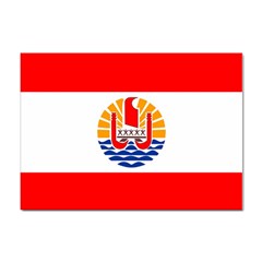 French Polynesia Sticker A4 (10 Pack)