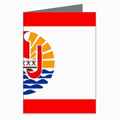 French Polynesia Greeting Cards (pkg Of 8)