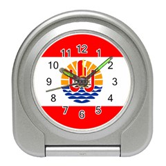 French Polynesia Travel Alarm Clock by tony4urban