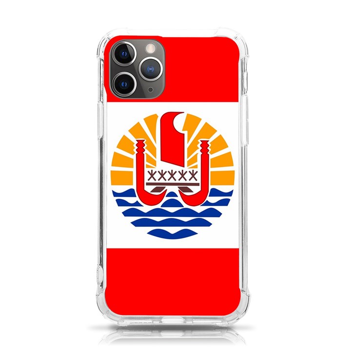 French Polynesia iPhone 11 Pro 5.8 Inch TPU UV Print Case