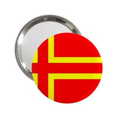 Normandy Flag 2.25  Handbag Mirrors