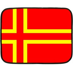 Normandy Flag Fleece Blanket (Mini)