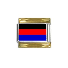 East Frisia Flag Gold Trim Italian Charm (9mm) by tony4urban