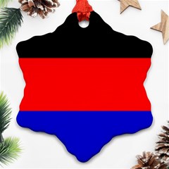 East Frisia Flag Ornament (snowflake)