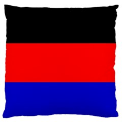 East Frisia Flag Large Premium Plush Fleece Cushion Case (one Side) by tony4urban