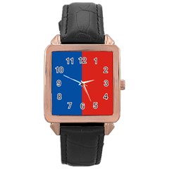 Paris Rose Gold Leather Watch  by tony4urban