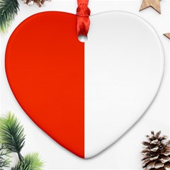 Derry Flag Ornament (heart)