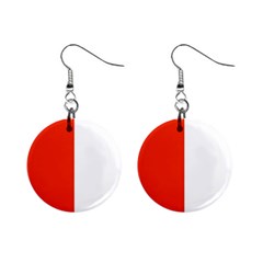 Derry Flag Mini Button Earrings