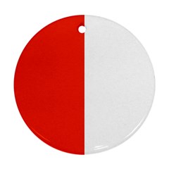 Derry Flag Round Ornament (two Sides)