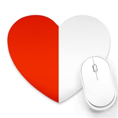 Derry Flag Heart Mousepad by tony4urban