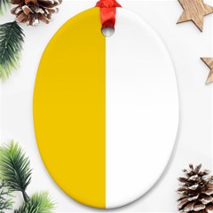 Antrim Flag Ornament (oval)