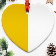 Antrim Flag Ornament (heart)