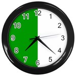 Fermanagh Flag Wall Clock (Black) Front