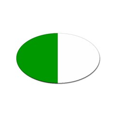 Fermanagh Flag Sticker Oval (10 Pack)