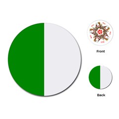 Fermanagh Flag Playing Cards Single Design (round)