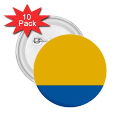 Opolskie Flag 2 25  Buttons (10 Pack)  by tony4urban