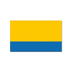 Opolskie Flag Sticker (rectangular)