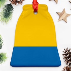 Opolskie Flag Bell Ornament (two Sides)