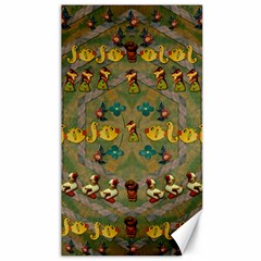 Fishes Admires All Freedom In The World And Feelings Of Security Canvas 40  X 72  by pepitasart