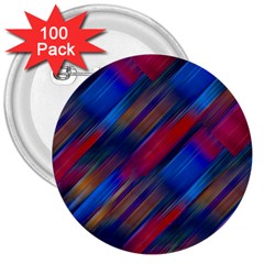 Striped Colorful Abstract Pattern 3  Buttons (100 Pack)  by dflcprintsclothing