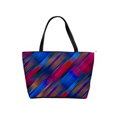 Striped Colorful Abstract Pattern Classic Shoulder Handbag