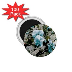 Flowers And Leaves Colored Scene 1 75  Magnets (100 Pack)  by dflcprintsclothing