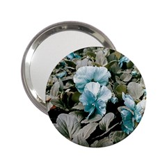 Flowers And Leaves Colored Scene 2 25  Handbag Mirrors by dflcprintsclothing