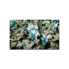 Flowers And Leaves Colored Scene Sticker Rectangular (100 Pack) by dflcprintsclothing