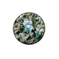 Flowers And Leaves Colored Scene Hat Clip Ball Marker (4 Pack) by dflcprintsclothing