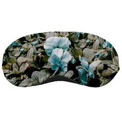 Flowers And Leaves Colored Scene Sleeping Mask by dflcprintsclothing