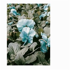 Flowers And Leaves Colored Scene Large Garden Flag (two Sides)