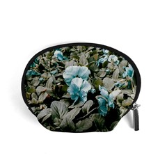 Flowers And Leaves Colored Scene Accessory Pouch (small)