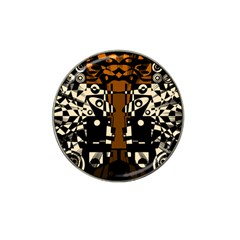 Ethnicity  Hat Clip Ball Marker by Mazipoodles