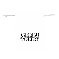 Cloudpoetry Logo Drawstring Pouch (l)