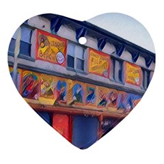 Coney1 Heart Ornament (two Sides) by StarvingArtisan