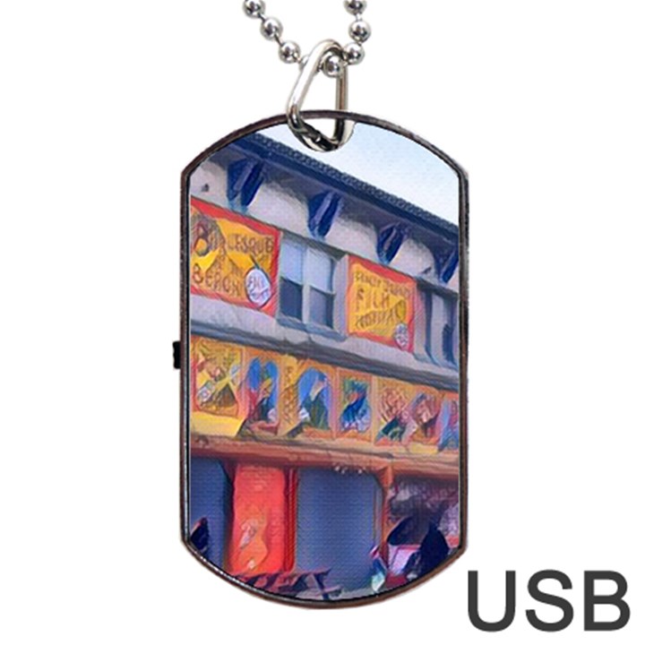 Coney1 Dog Tag USB Flash (One Side)