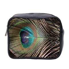 Peacock Mini Toiletries Bag (two Sides) by StarvingArtisan