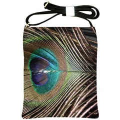 Peacock Shoulder Sling Bag by StarvingArtisan