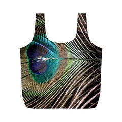 Peacock Full Print Recycle Bag (m)