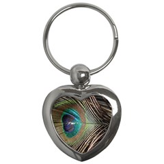 Peacock Key Chain (heart)