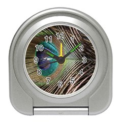 Peacock Travel Alarm Clock by StarvingArtisan