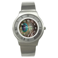 Peacock Stainless Steel Watch by StarvingArtisan