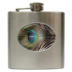 Peacock Hip Flask (6 Oz) by StarvingArtisan